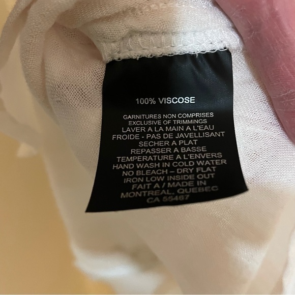 𝅺melissa Neptune Fisher High Low Wide Stripe Split Sleeve Button down Shirt - Picture 9 of 9